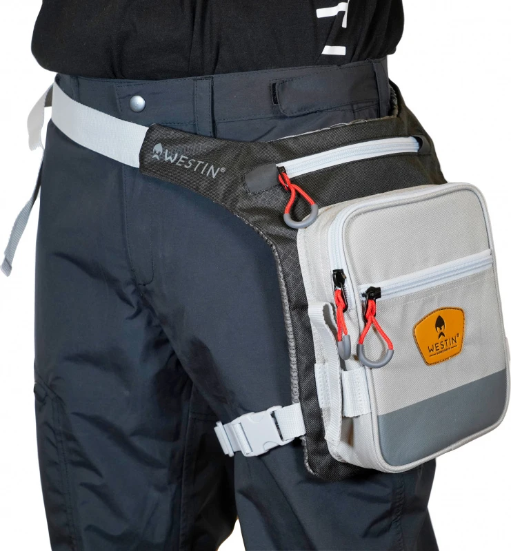 Westin W3 Leg Bag Medium Grey/Black 2 Westin W3 Leg Bag Medium Grey/Black – Bild 2